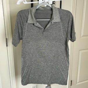 Men’s Gray Lululemon Golf Polo Tshirt